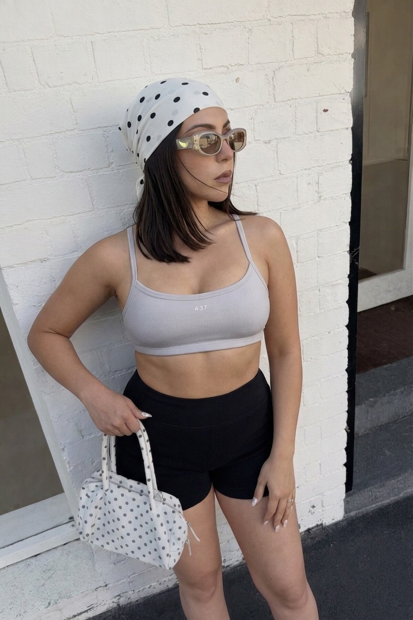 437 Activewear Micro Bra Top in 10 Moods