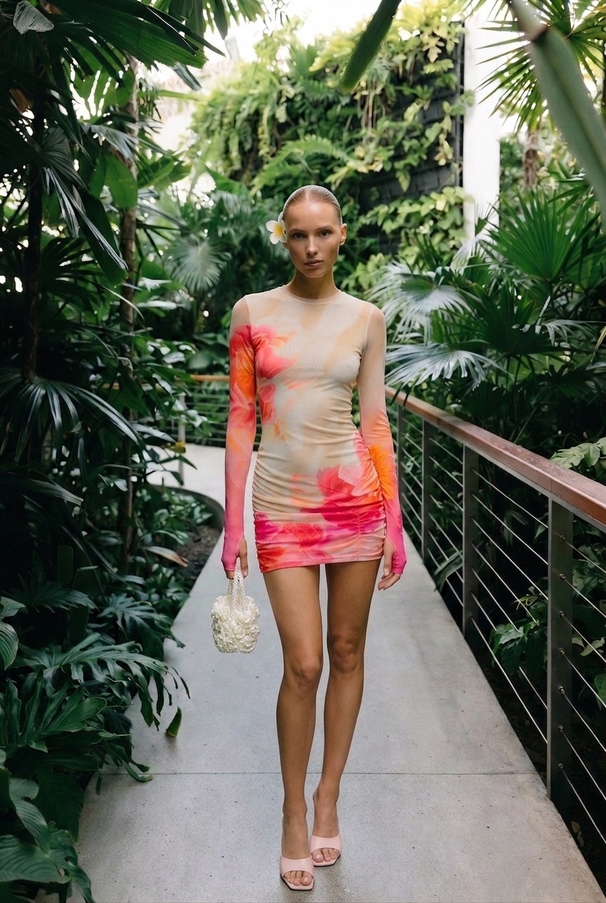 AFRM Mirza Dress: For When “Poolside” Just Means Holding a Margarita