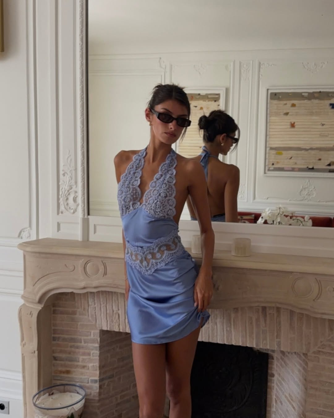 Sultry Satin Seduction: Lioness's Solana Midi Dress