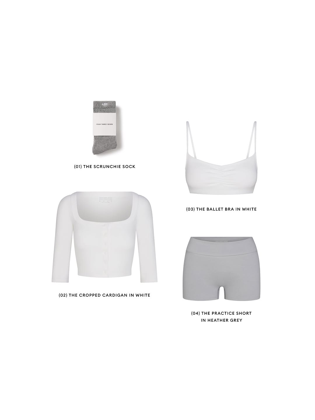 White Essentials: 437's Flawless Summer Capsule