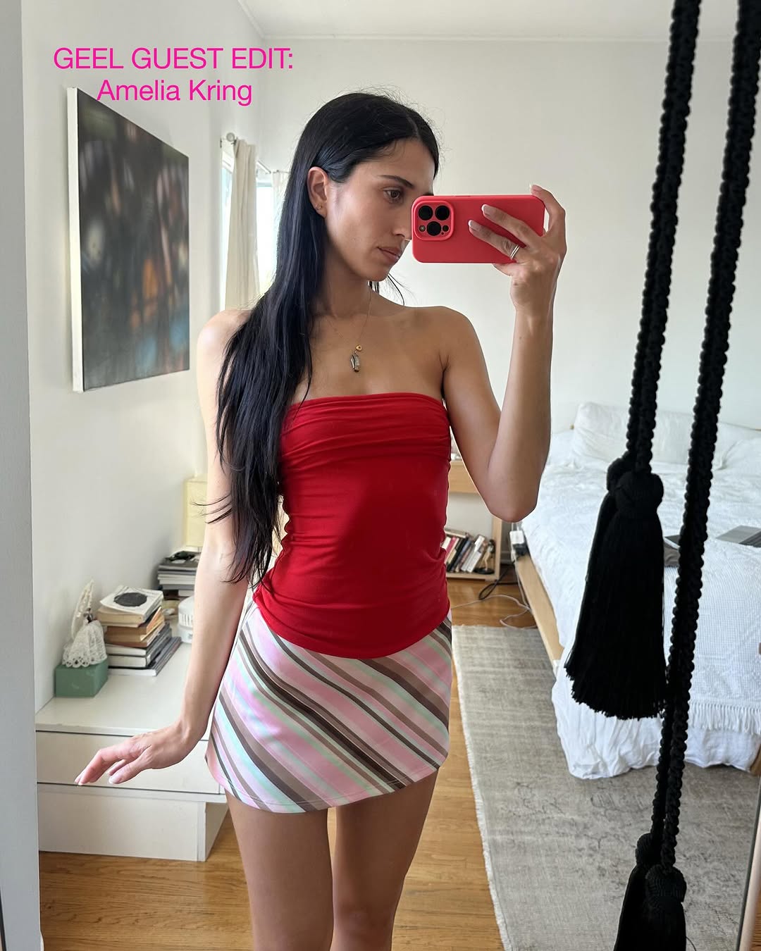 Amelia Kring's GEEL Spring Drape